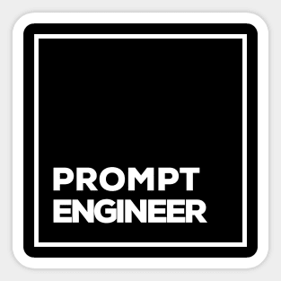 prompt engineer Sticker